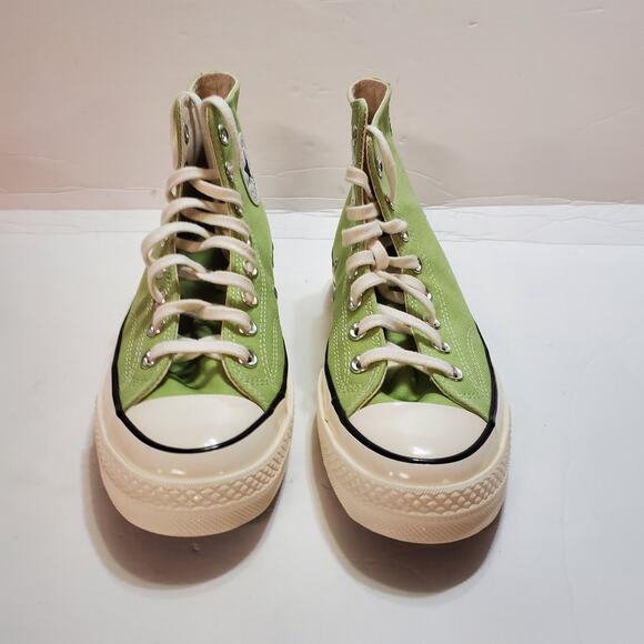 NIB Converse Chuck 70 Canvas Hi Vitality Green Egret Black Size 10/8 - Picture 3 of 12